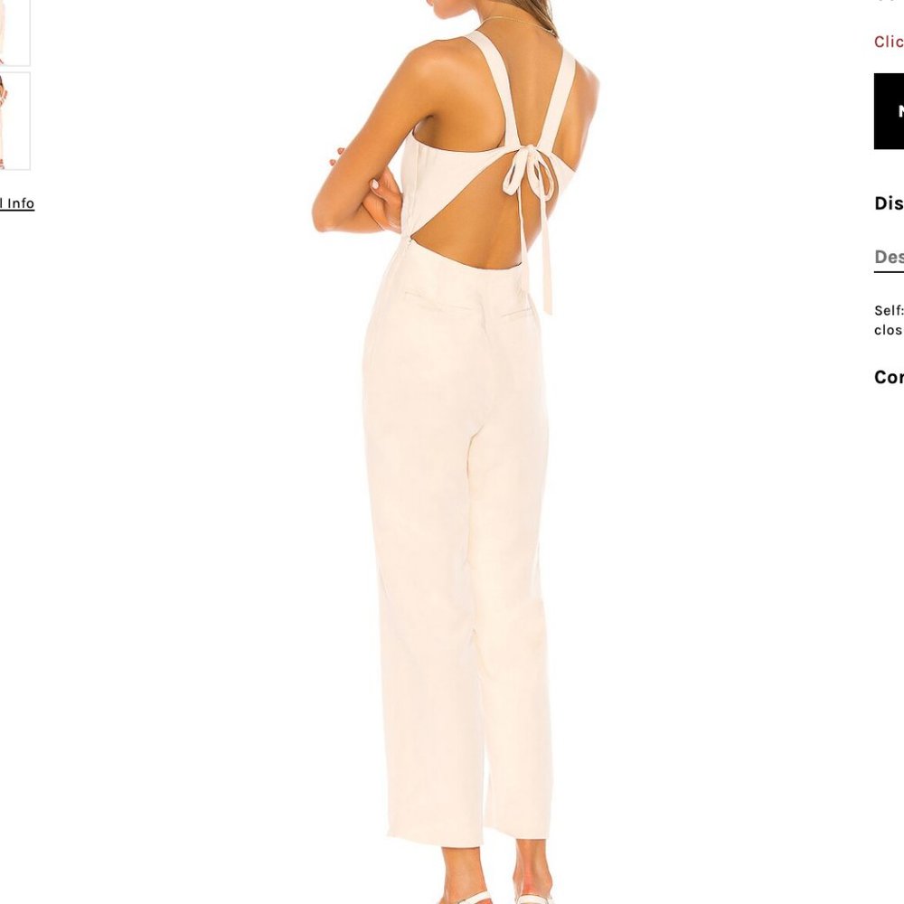 Revolve LPA Jacinto JUMPSUIT - Size Small NWOT